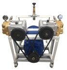 Установка высокого давления с двумя насосами NP30/100-120 для воды
