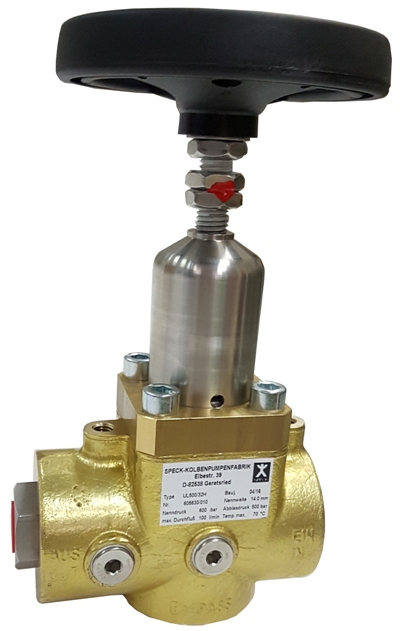 Разгрузочный клапан высокого давления (BY-PASS) для насосных установок ...