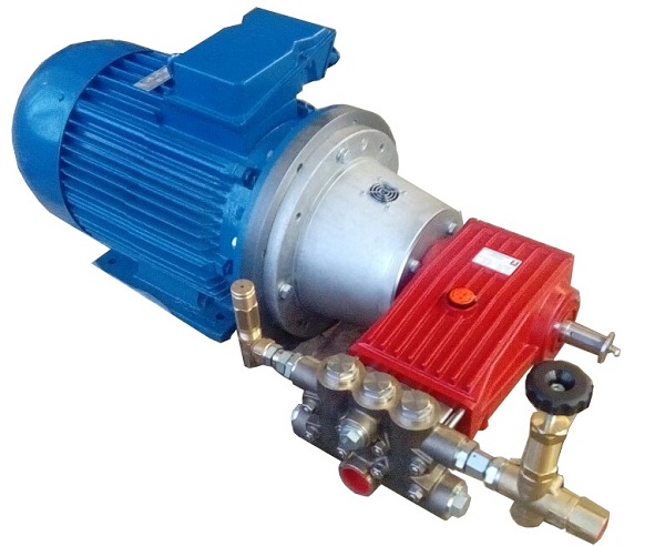 Плунжерный насос высокого давления Speck Triplex P45/75-180 с электродвигателем
