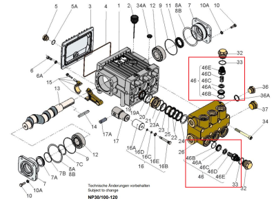 Ремкомплект клапанов Speck арт. 14.0925