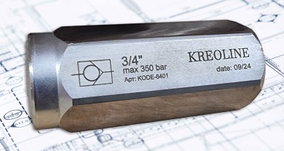 Обратный клапан ВД 3/4, 350 бар, KODE-8401