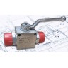 Шаровый кран ВД 3-х ходовой, М42-2, 350 бар, тип  Т, kode-8408
