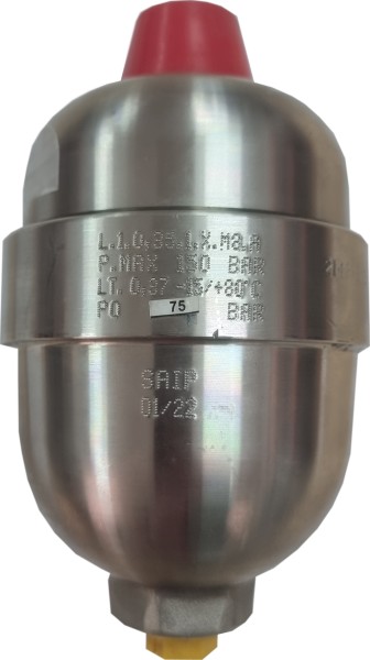 Демпфер пульсаций LAV 0,5/150 (нержавеющая сталь)