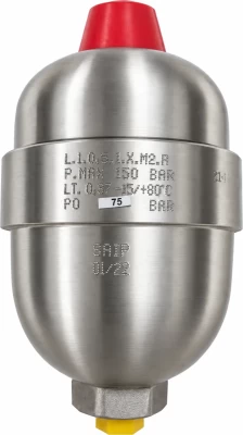 Демпфер пульсаций SAIP LAV 0,5/150 (нержавеющая сталь)