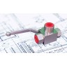 Шаровый кран ВД 3-х ходовой, 1/2", 315 бар, тип  L, kode-8413