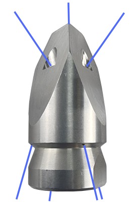 Форсунка фрезерная FR 304 3/8 15