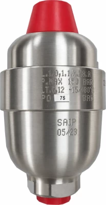 Демпфер пульсаций SAIP L 0,1/150 (нержавеющая сталь)