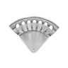 Настенный держатель шланга (3/8'' - 30м) алюминий