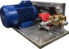 Насосная установка на базе плунжерного насоса P22/28-100 7.5 kW на раме