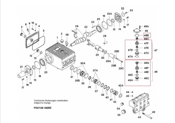 Ремкомплект клапанов Speck арт. 14.0489